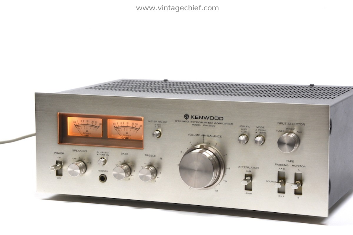 お得な情報満載 TRIO KA-5500 プリメインアンプ アンプ