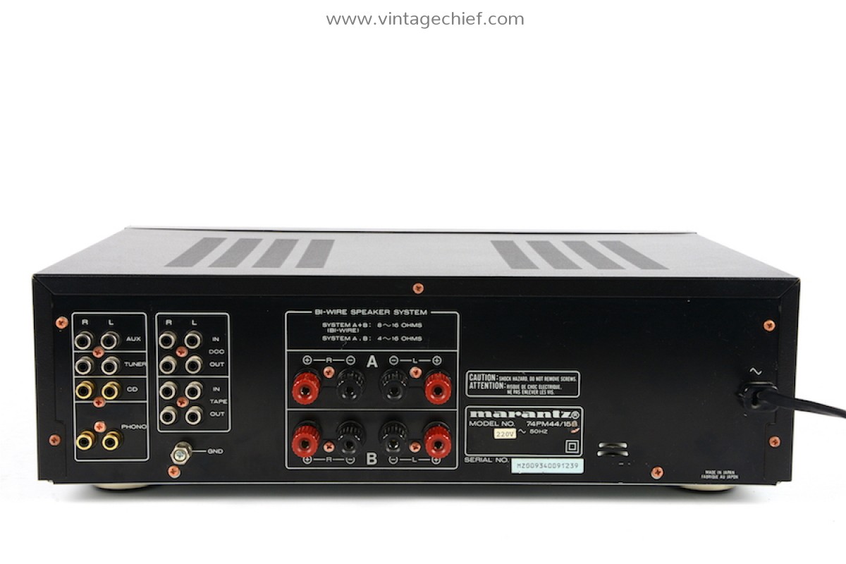 marantz PM-44SEプリメインアンプ ブラック Marantz PM-44SE Special Edition Amplifier | Phono | Serviced