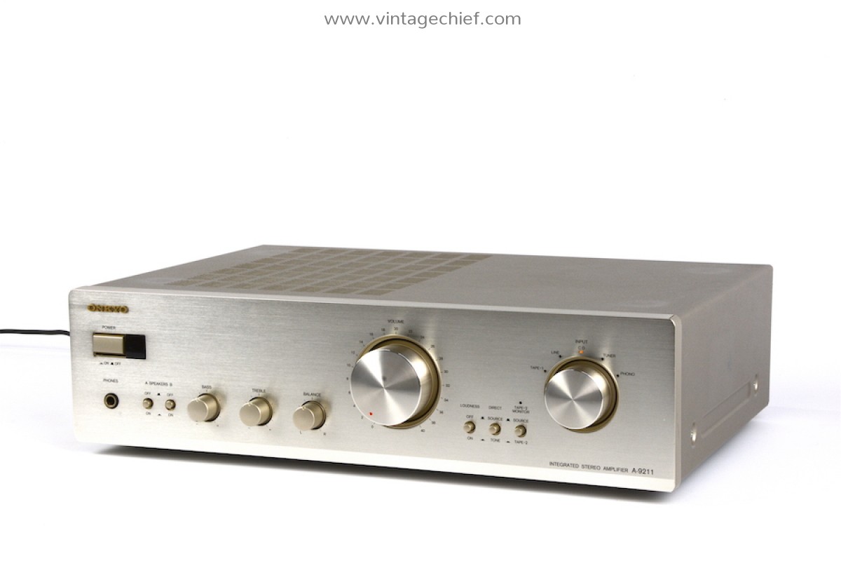 Onkyo A-9211 Stereo Amplifier | Phono | 2 x 40 Watt | HiFi