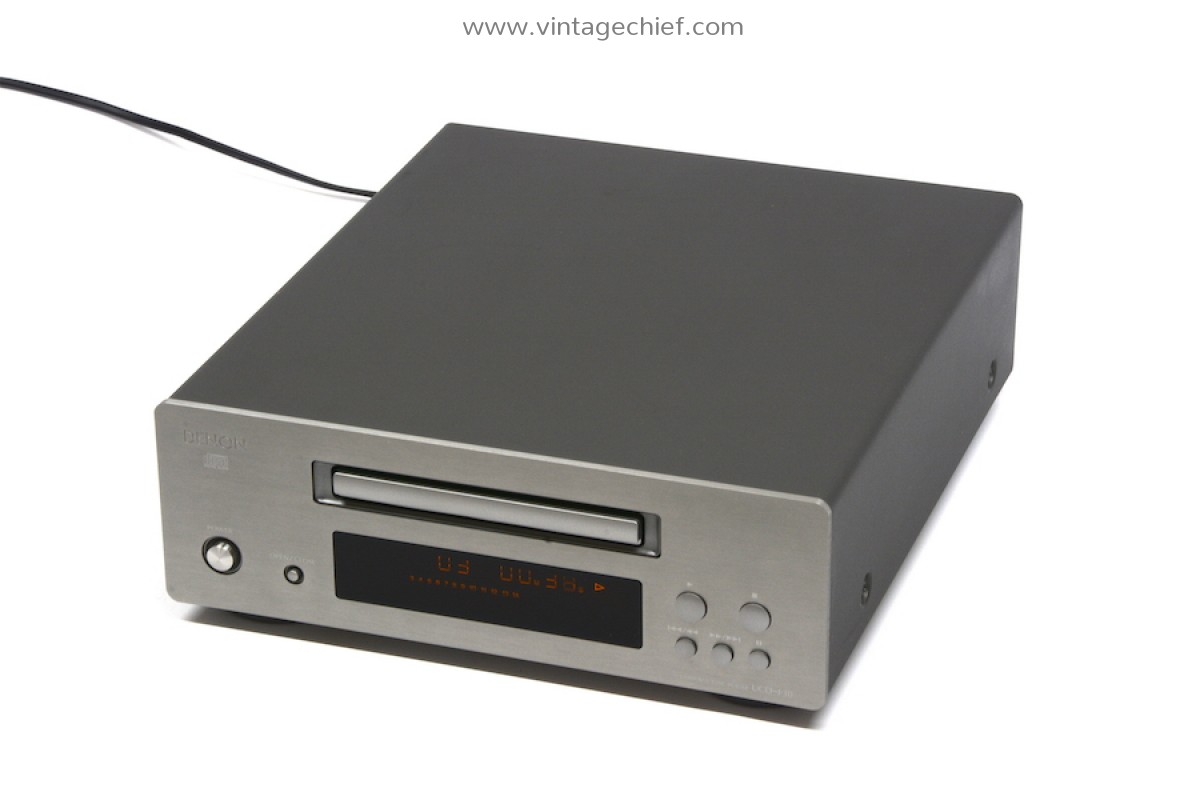 Denon UCD-F10 CD Player | Titanium | Compact | Digital Optical Output