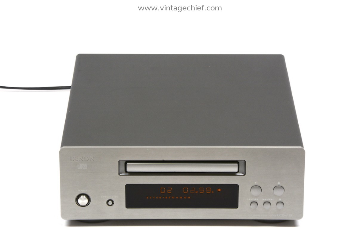 Denon UCD-F10 CD Player | Titanium | Compact | Digital Optical Output
