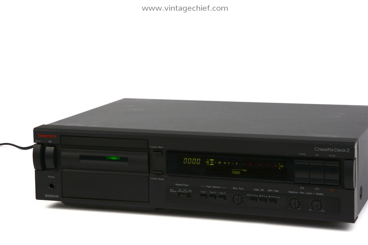 Nakamichi Cassette Deck 2 | Defective | For Parts or Repair