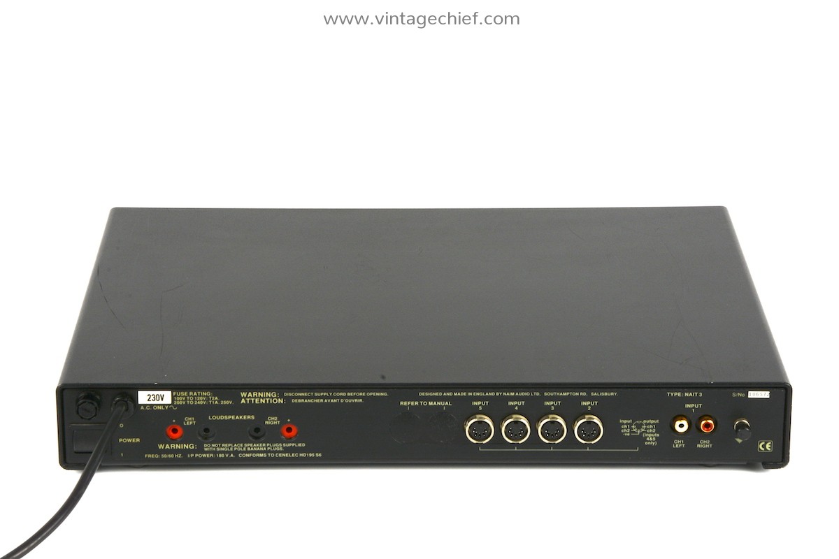 High End Naim Nait 3 Integrated Stereo Amplifier | Olive Green