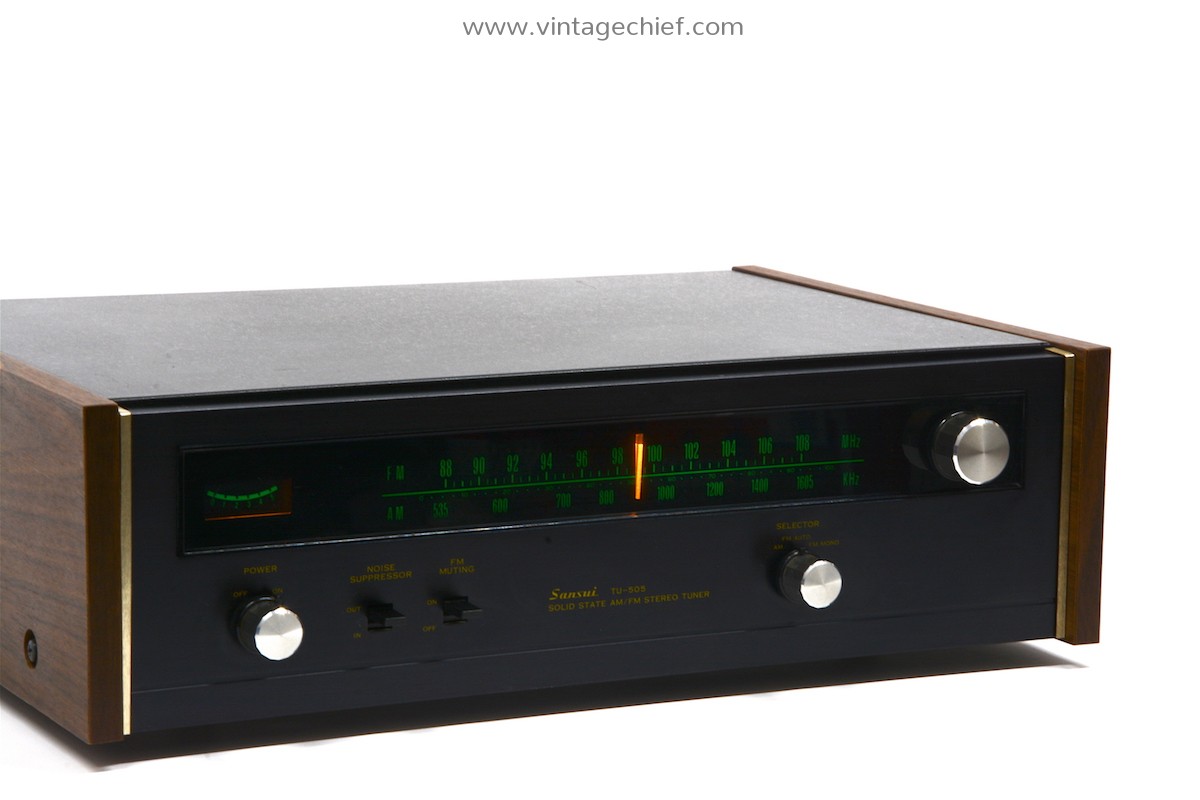 【希少】サンスイ FM AM チューナー アンプ TC-505 希少】サンスイ FM AM チューナー アンプ TC-505