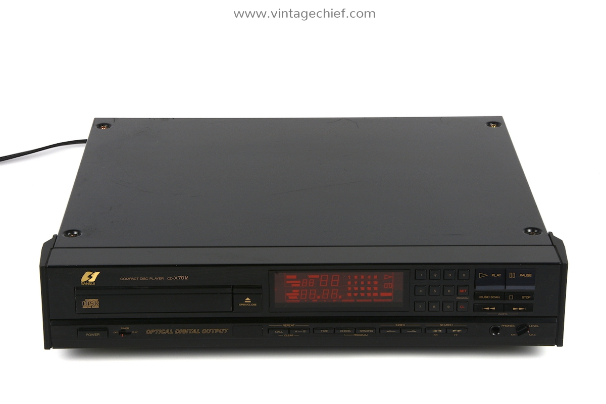 Sansui CD-X701 CD Player | Defective | For Parts Or Repair