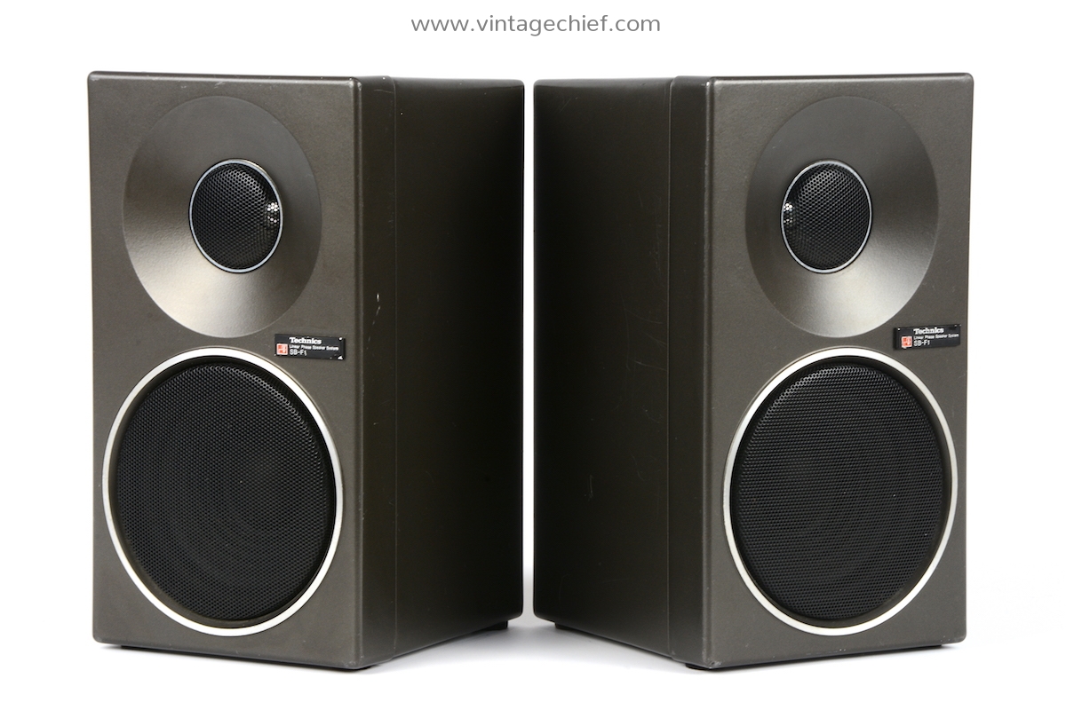 Technics SB F1 Speakers Compact Vintage Loudspeakers