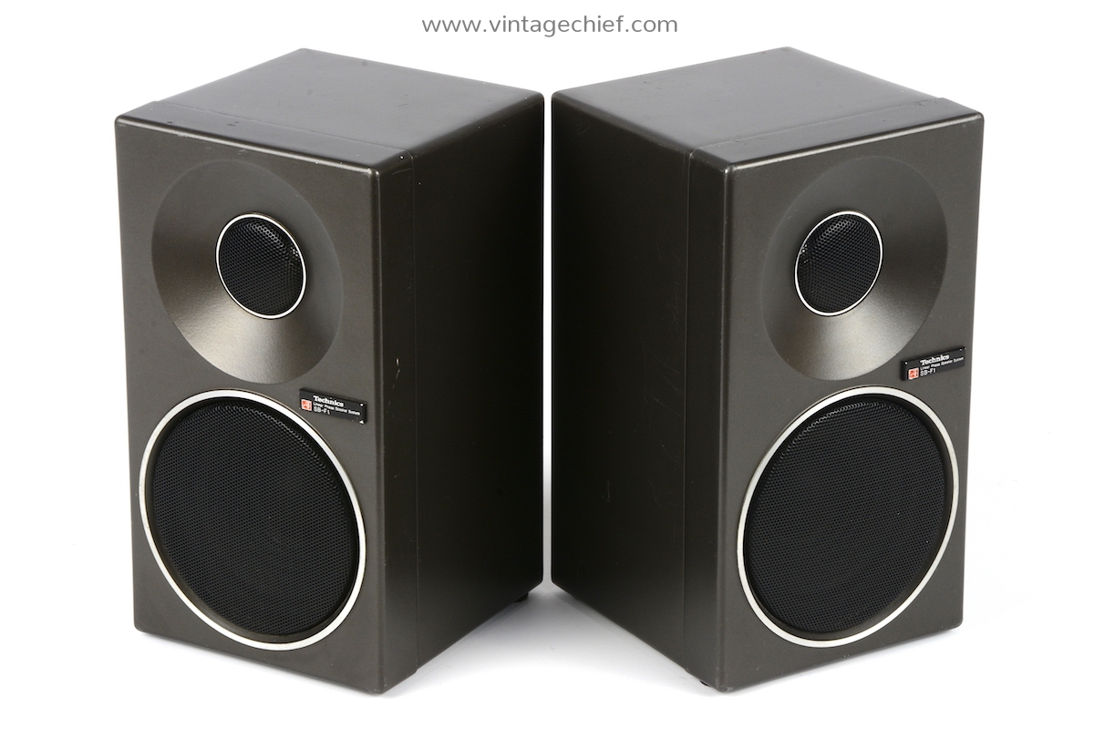 Technics SB F1 Speakers Compact Vintage Loudspeakers