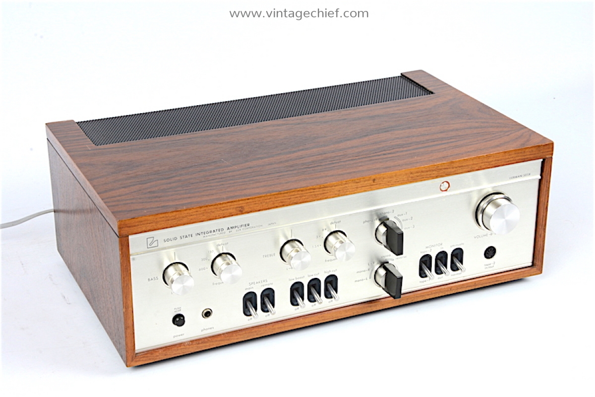 アンプ Solid-State Amplifier luxman505x LUXMAN SQ505X Solid State Integrated Amplifier Transistor