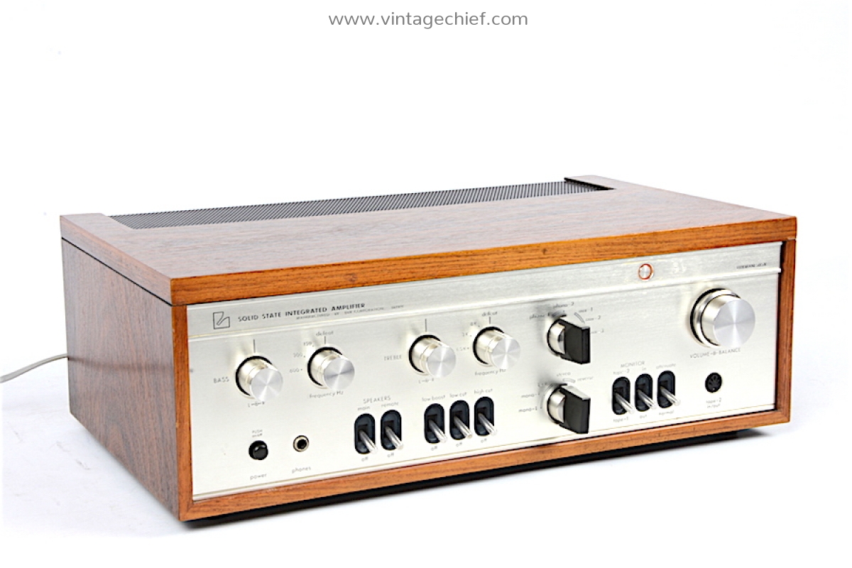 Luxman SQ-505X Amplifier | Wooden Case | Phono | Vintage
