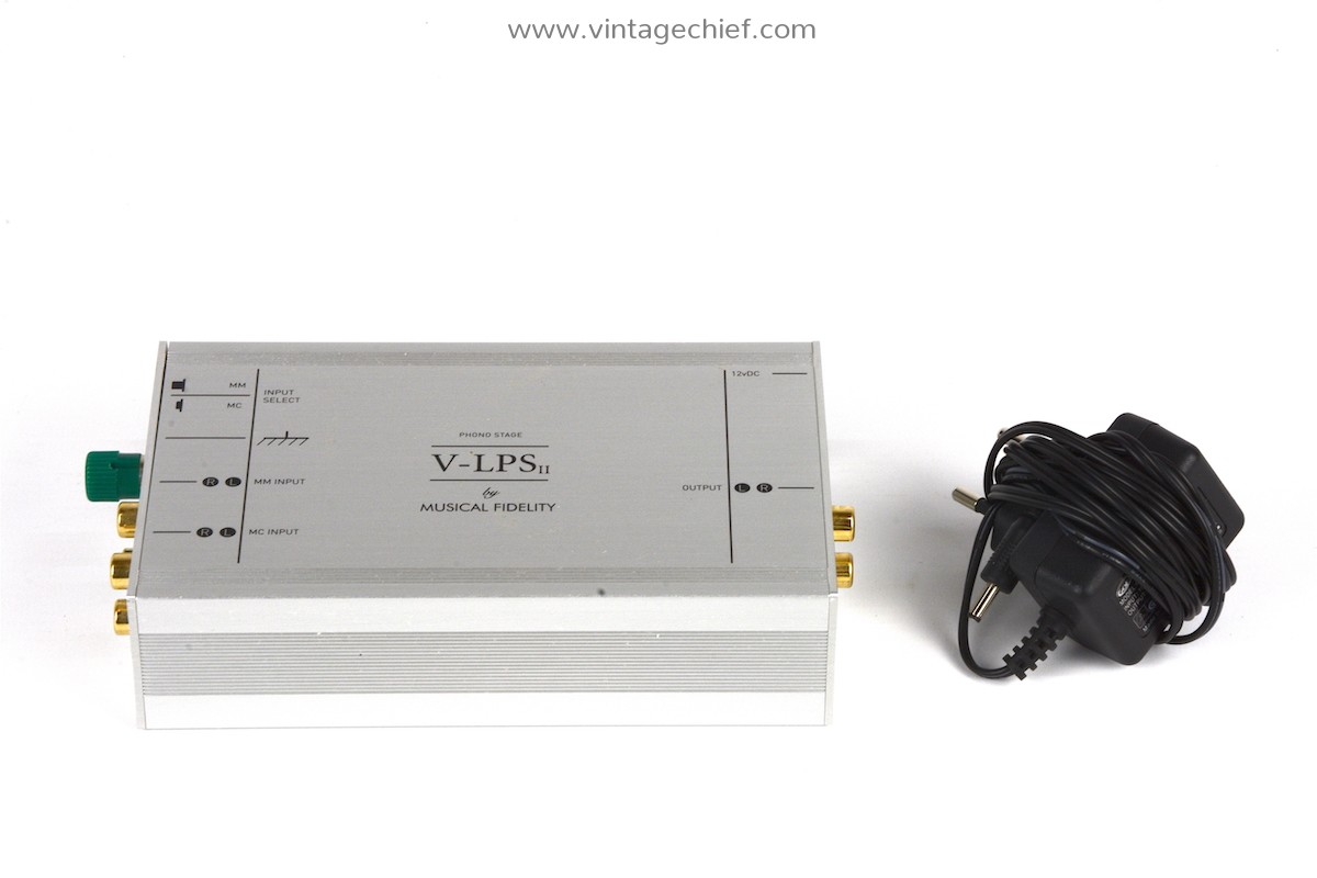 Musical Fidelity V-LPS II MM / MC Phono Preamplifier + Adapter