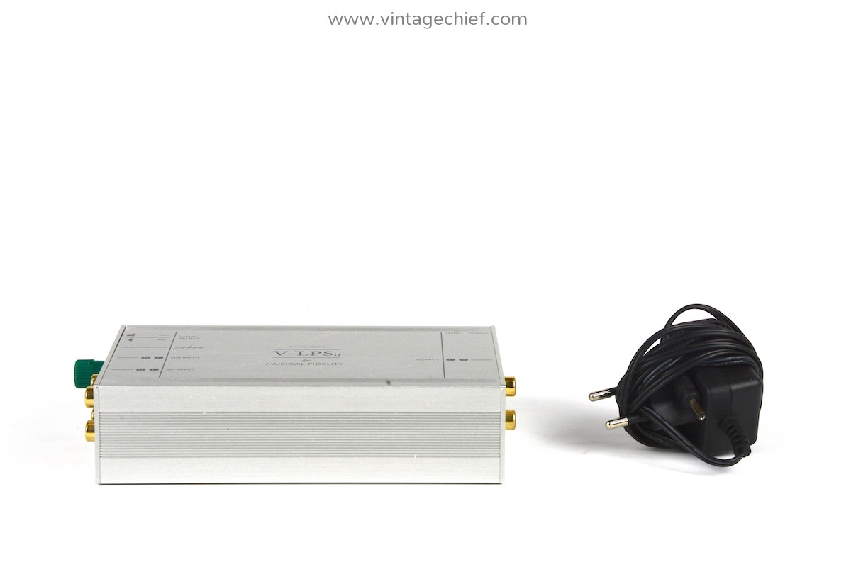 Musical Fidelity V-LPS II MM / MC Phono Preamplifier + Adapter