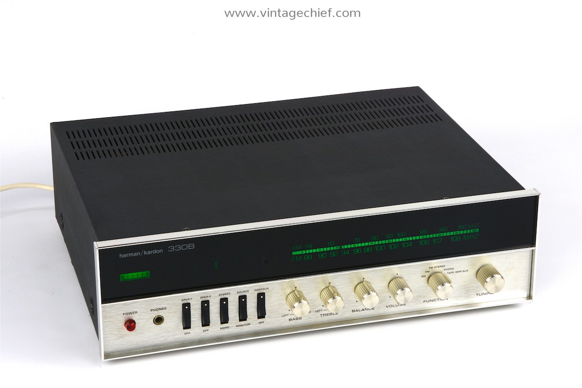 Vintage Harman Kardon 330B FM AM Stereo 