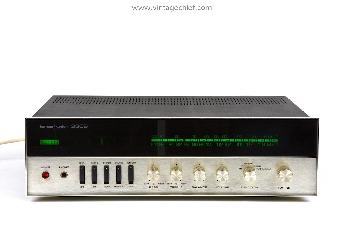 Vintage Harman Kardon 330B FM AM Stereo 