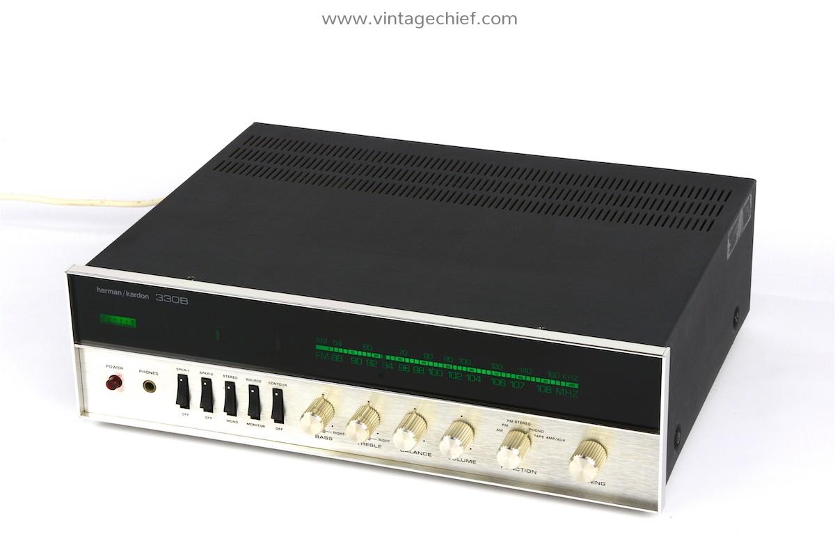 Vintage Harman Kardon 330B FM AM Stereo 