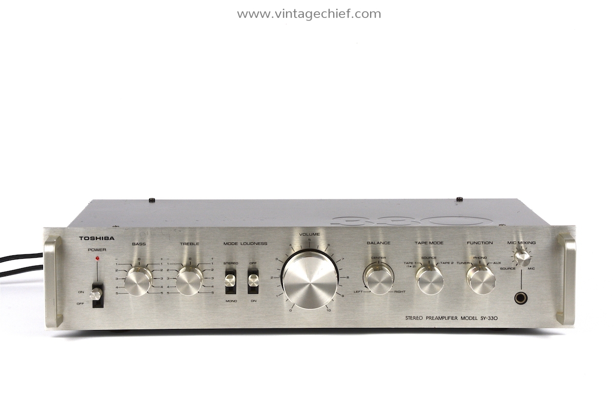 Toshiba SY-330 Preamplifier | Phono | Stereo | Vintage | Preamp