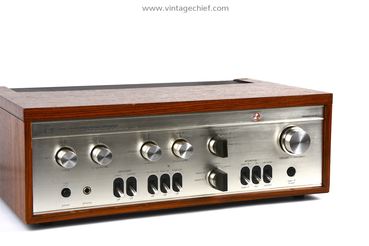 Luxman SQ-505X Amplifier | Wooden Case | Phono | Vintage