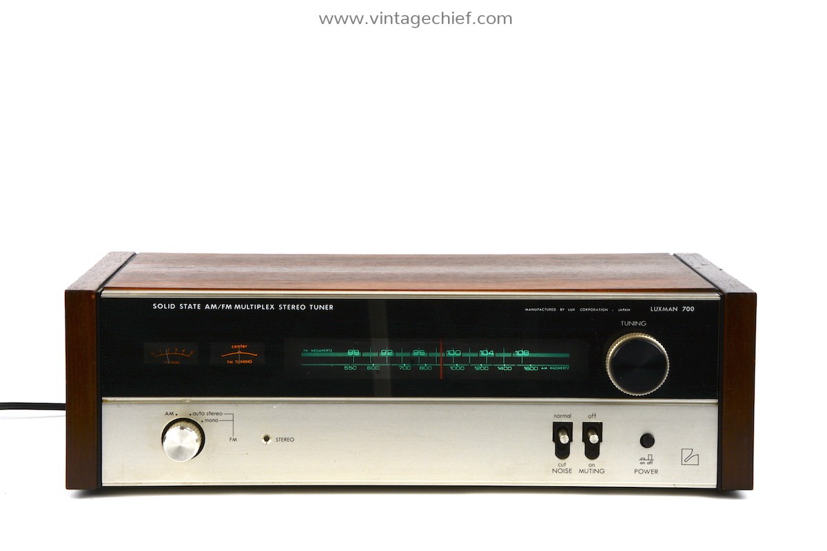 Luxman WL-700 FM AM Tuner | Matches The Luxman SQ-700X | Wooden Case