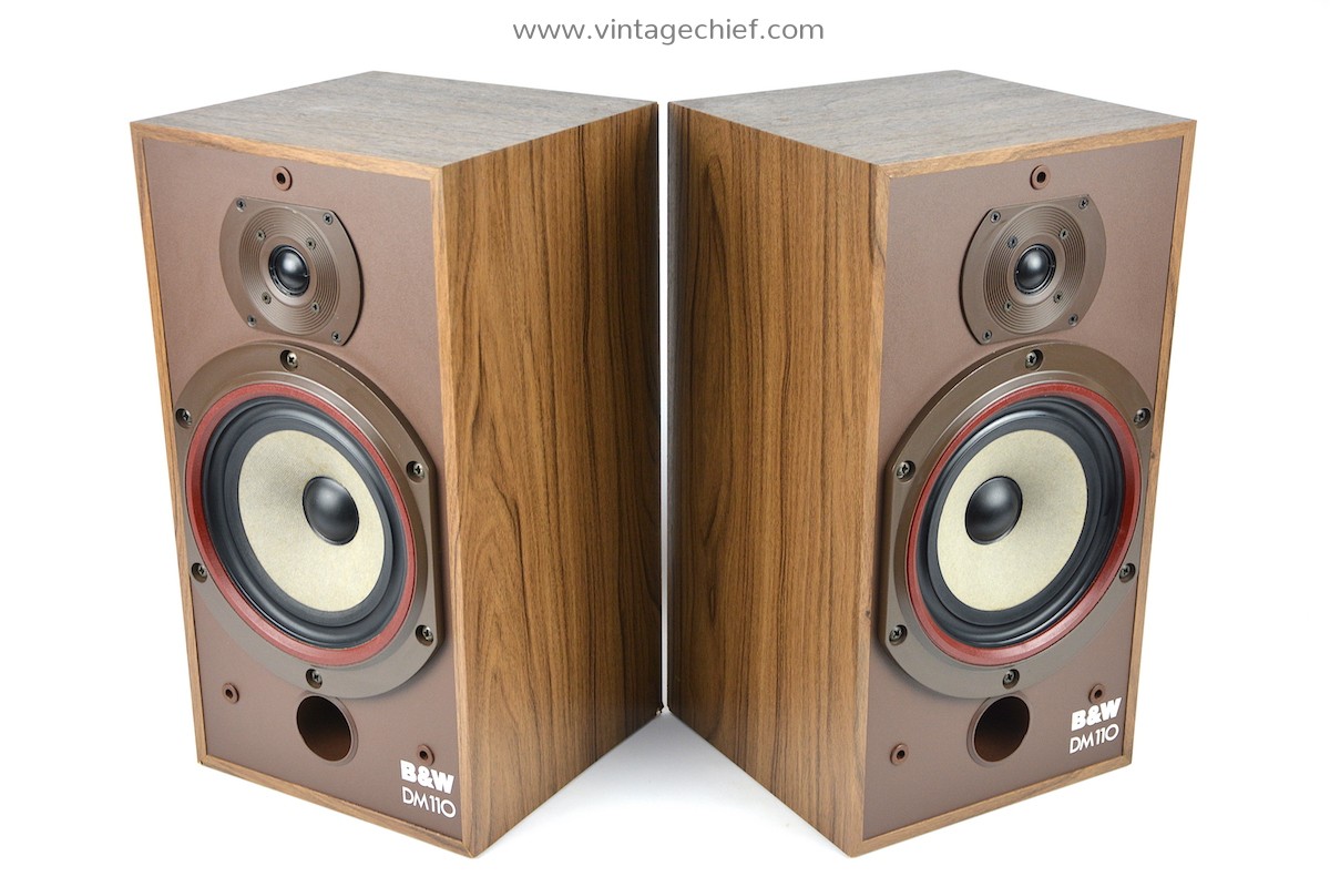 Vintage Bowers \u0026 Wilkins DM110 Speakers 