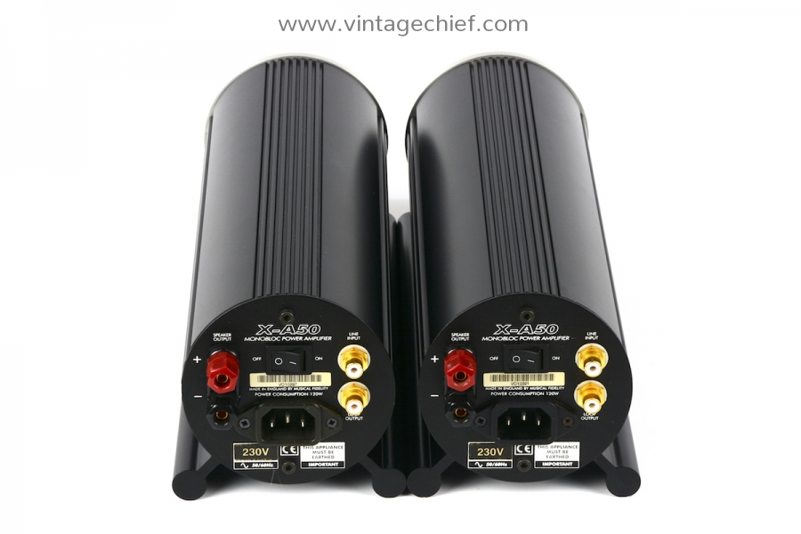 Musical Fidelity X-A50 Mono Power Amplifiers (2x)