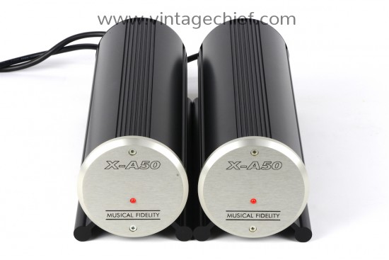 Musical Fidelity X-A50 Mono Power Amplifiers (2x)