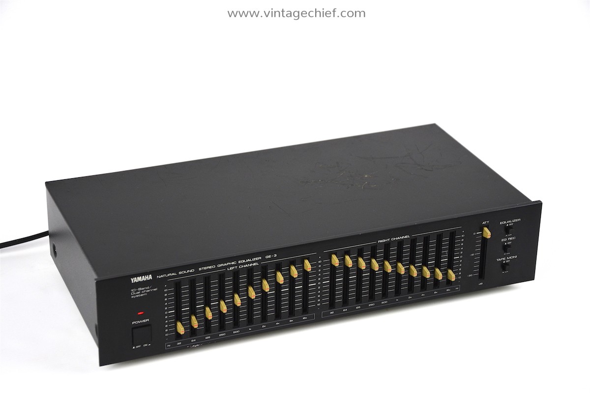 Yamaha GE3 Equalizer Natural Sound 10 Band Stereo Graphic Equalizer