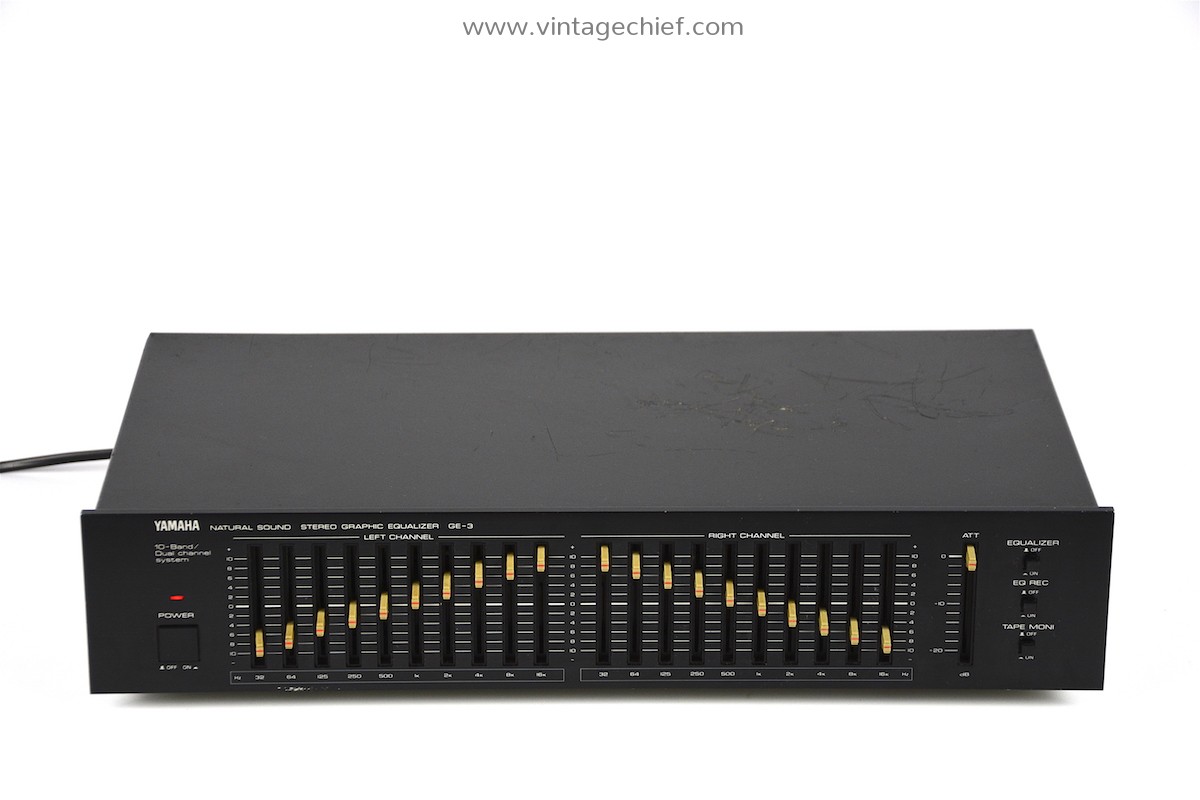 Monica heno pasos Yamaha GE-3 Equalizer | Natural Sound 10 Band Stereo Graphic Equalizer |  Vintage