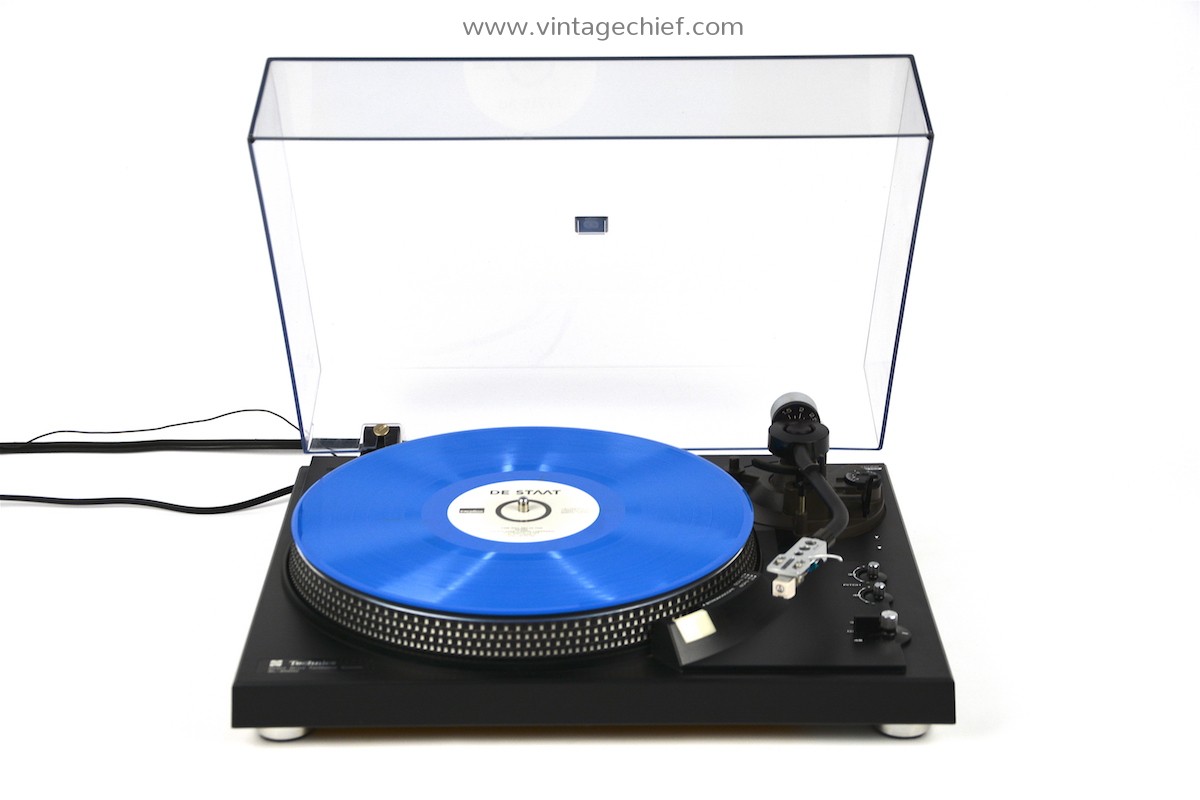 Technics SL-2000 Direct Drive Turntable + Dust Cover + Audio