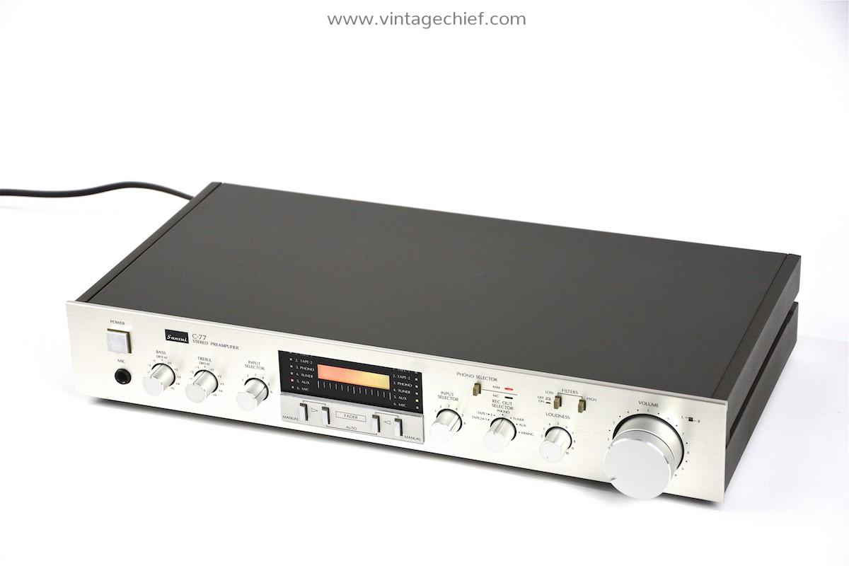 交換無料！ Sansui パワーアンプ B-77 kochmetal.com.br