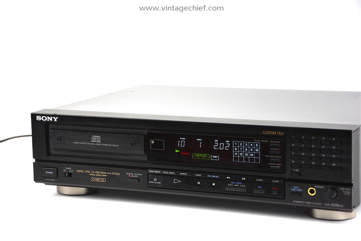その他 SONY CD High End Sony CDP-228ESD CD Player | Sony ES Cdplayer