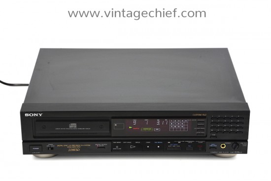 High End Sony CDP-228ESD CD Player | Sony ES Cdplayer | Vintage
