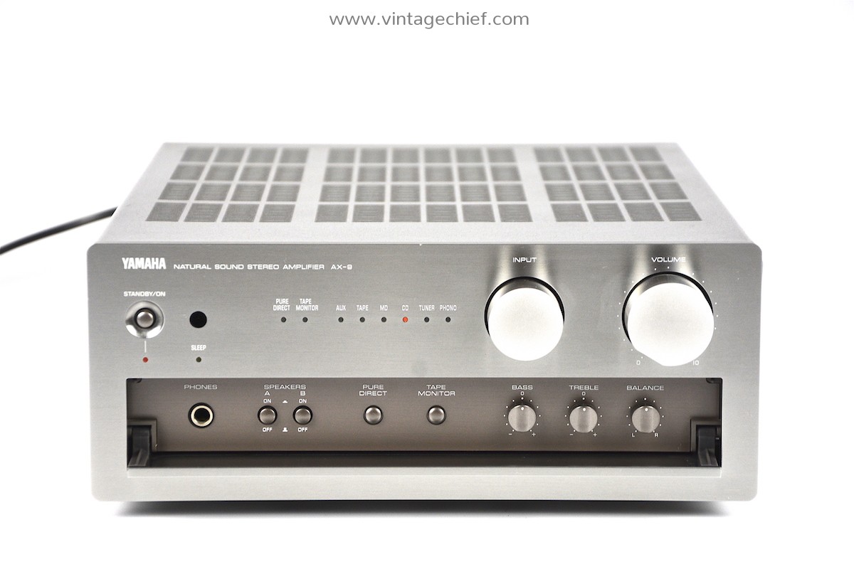 Titanium Yamaha AX-9 Natural Sound Amplifier | Phono | Stereo