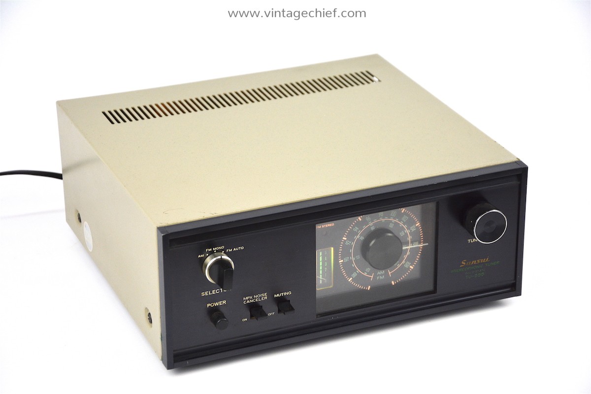 SANSUI AU-555 TU-555 アンプ チューナー セット 回路図付き AU555 | the re:View (in the past)