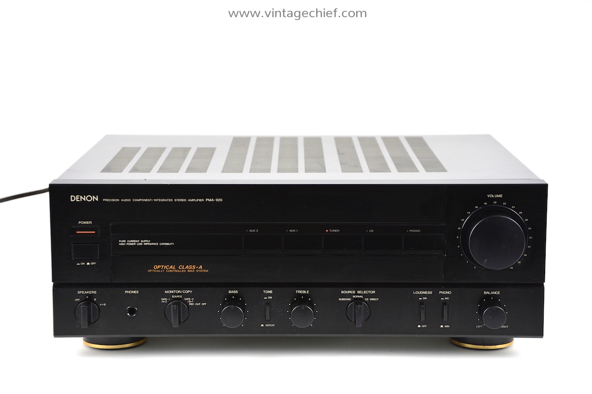 Denon PMA-920 Stereo Amplifier | 2 x 115 Watt | Phono MM MC
