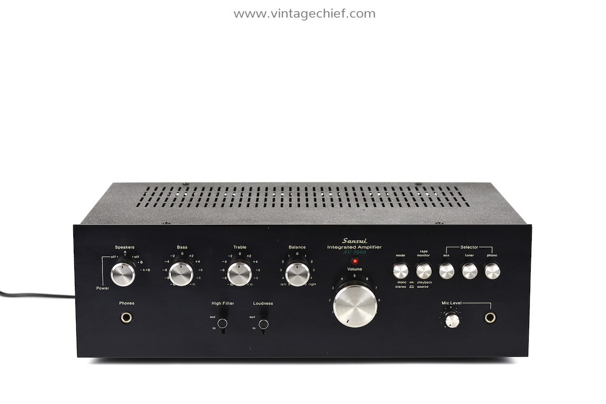 sansui アンプ SANSUI AU-3300 Integrated Stereo Amplifier 2x38 WRMS Vintage 1975