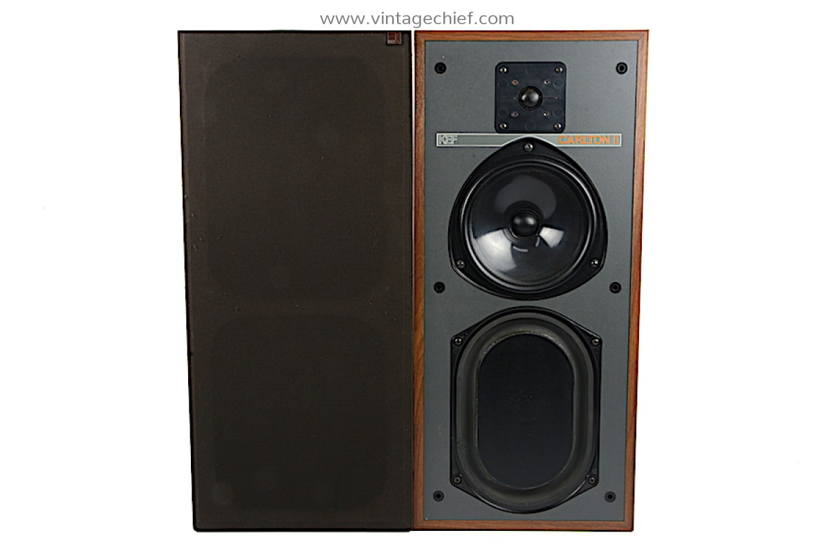KEF Carlton II Speakers SP3007 Vintage Classic KEF T33