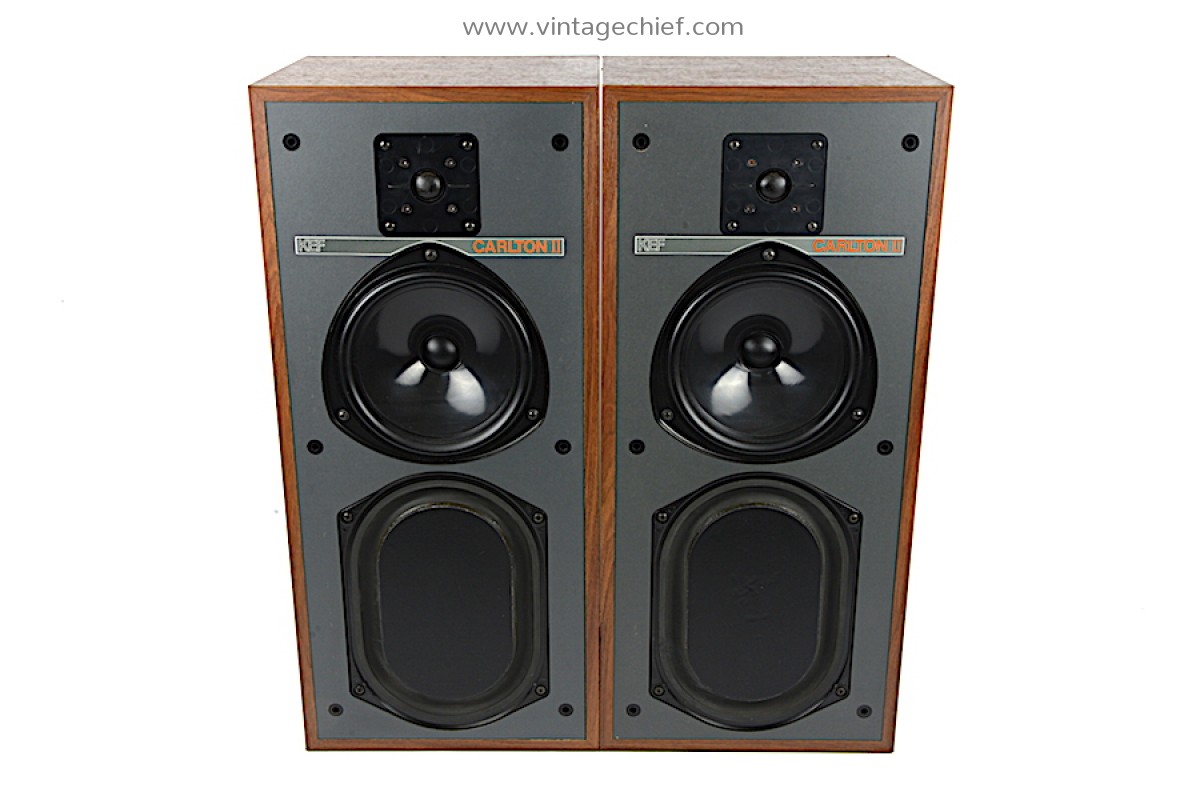 KEF Carlton II Speakers | SP3007 | Vintage | Classic | KEF T33 | KEF B200 |  Loudspeakers