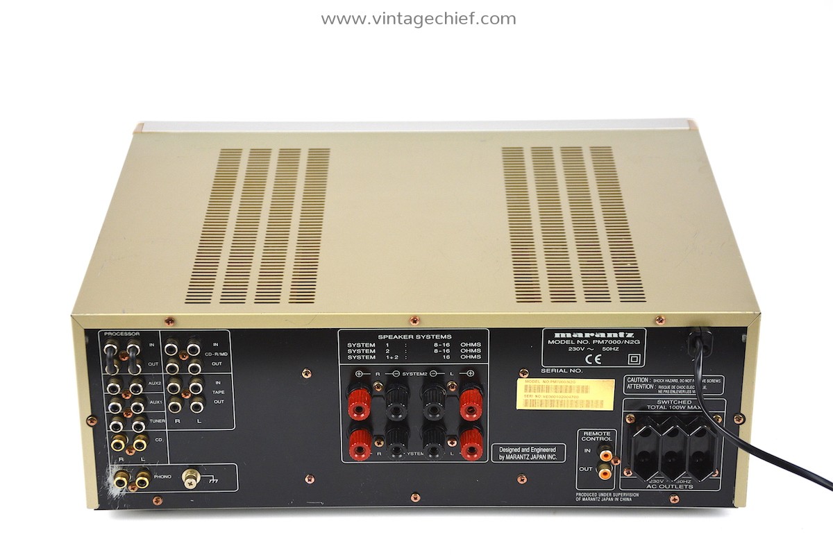 Ampli Marantz PM7000 N1G – Son Pur, Révisé Et Garanti 1 An