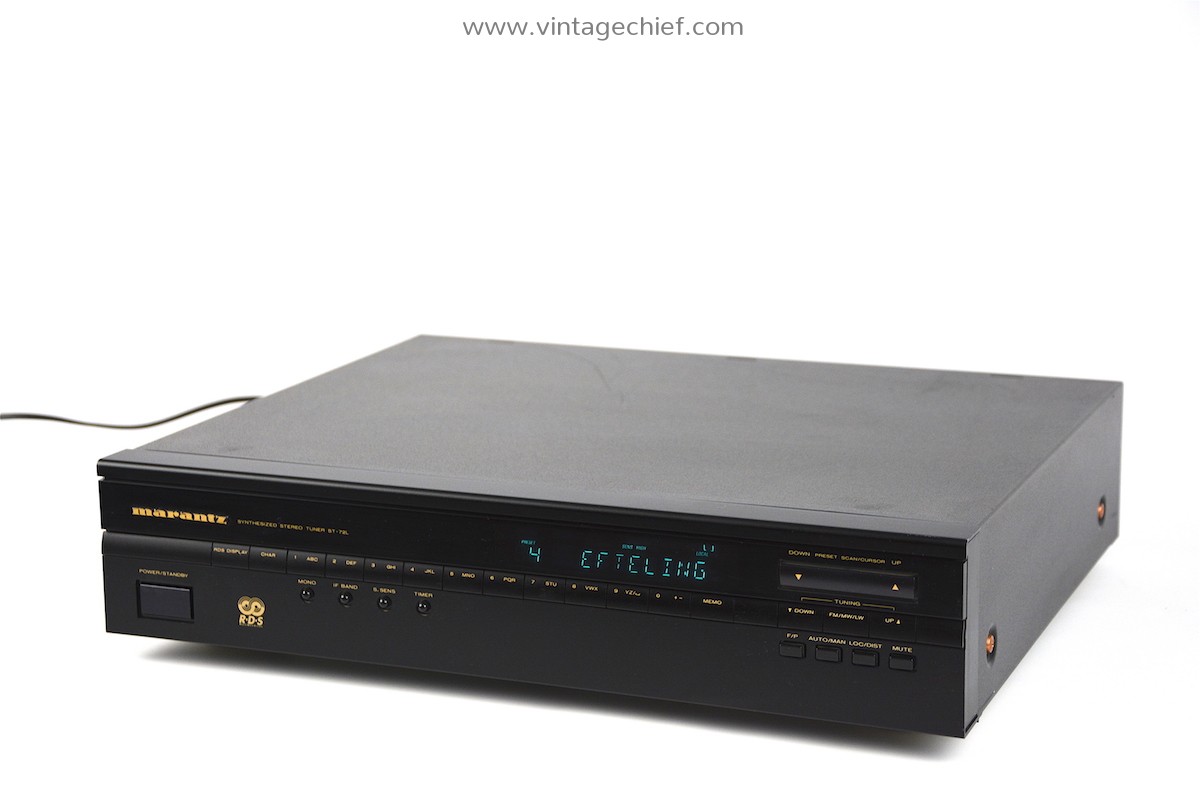 High End Marantz ST-72L FM AM LW RDS Tuner | Black | Radio