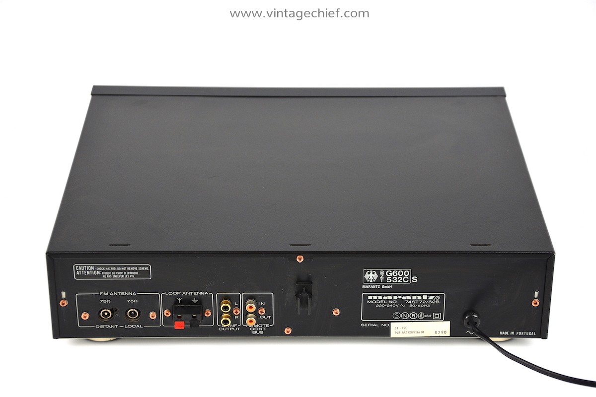 High End Marantz ST-72L FM AM LW RDS Tuner | Black | Radio