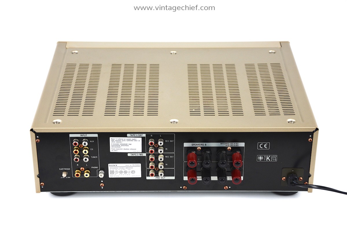 High End Sony TA-FA3ES Amplifier | Champagne | Sony ES | Phono MM MC