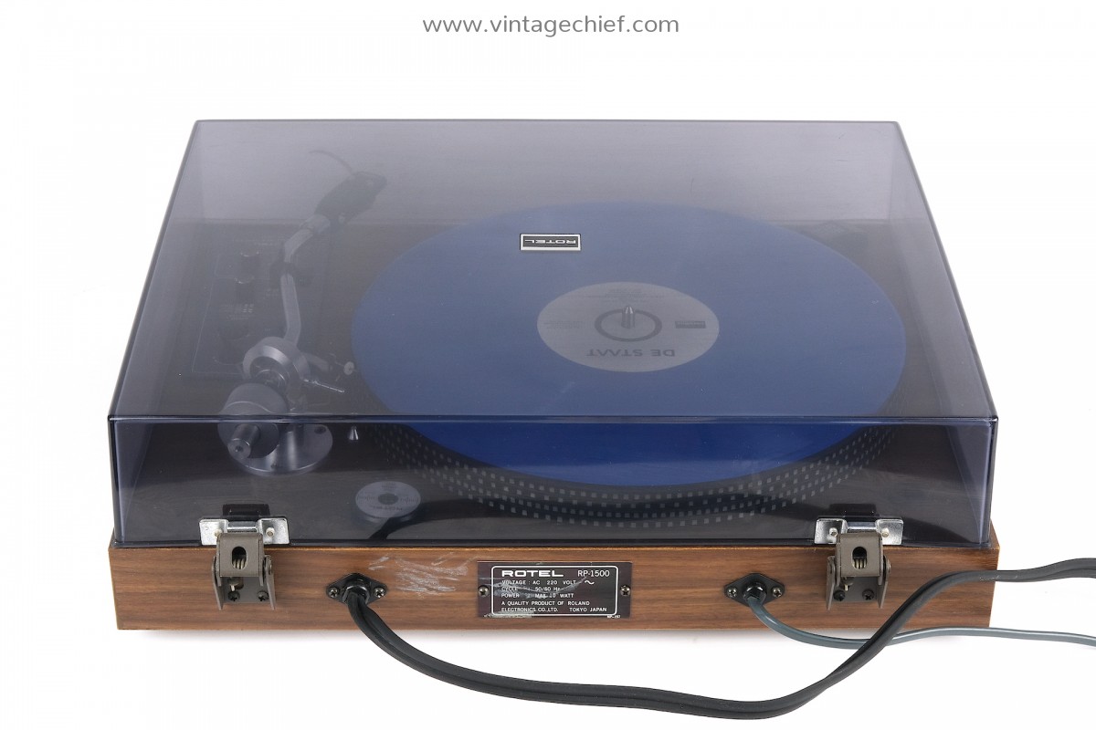 High end Rotel RP-1500 Turntable + Original Manual + Original Dust ...