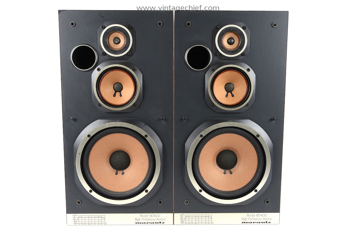 Vintage Marantz HD400 Speakers + 