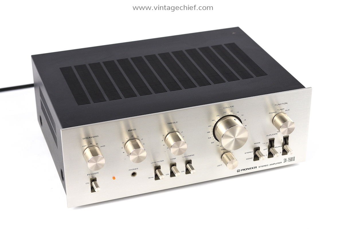 Pioneer SA-7500 II Integrated Stereo Amplifier | Phono | Vintage