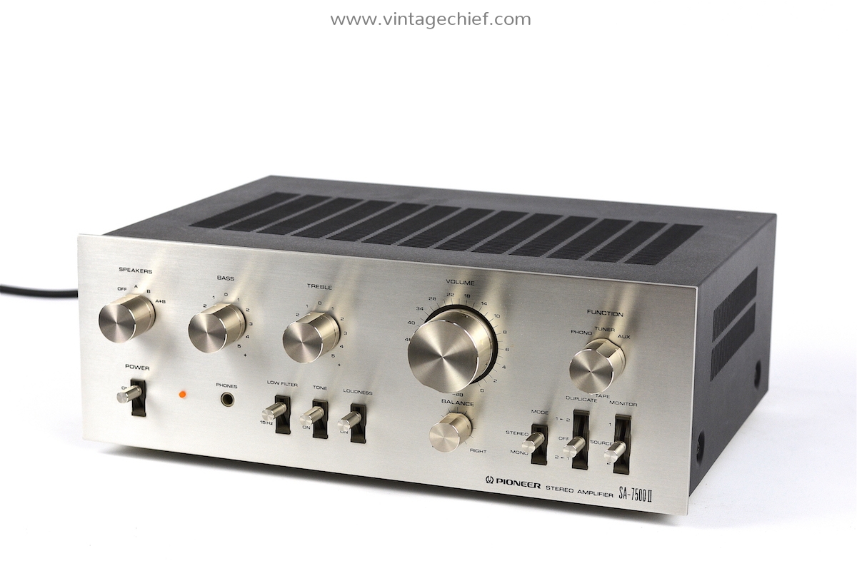 Pioneer SA-7500 II Integrated Stereo Amplifier | Phono | Vintage