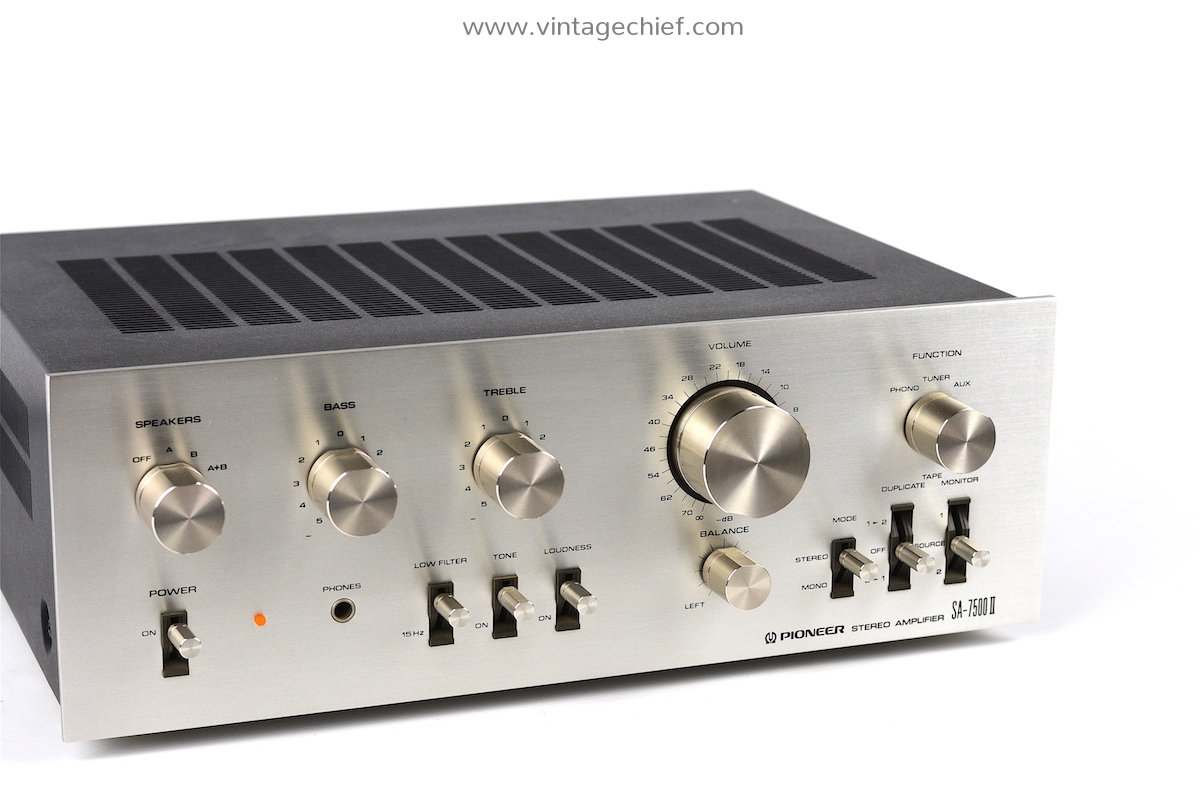 Pioneer SA-7500 II Integrated Stereo Amplifier | Phono | Vintage