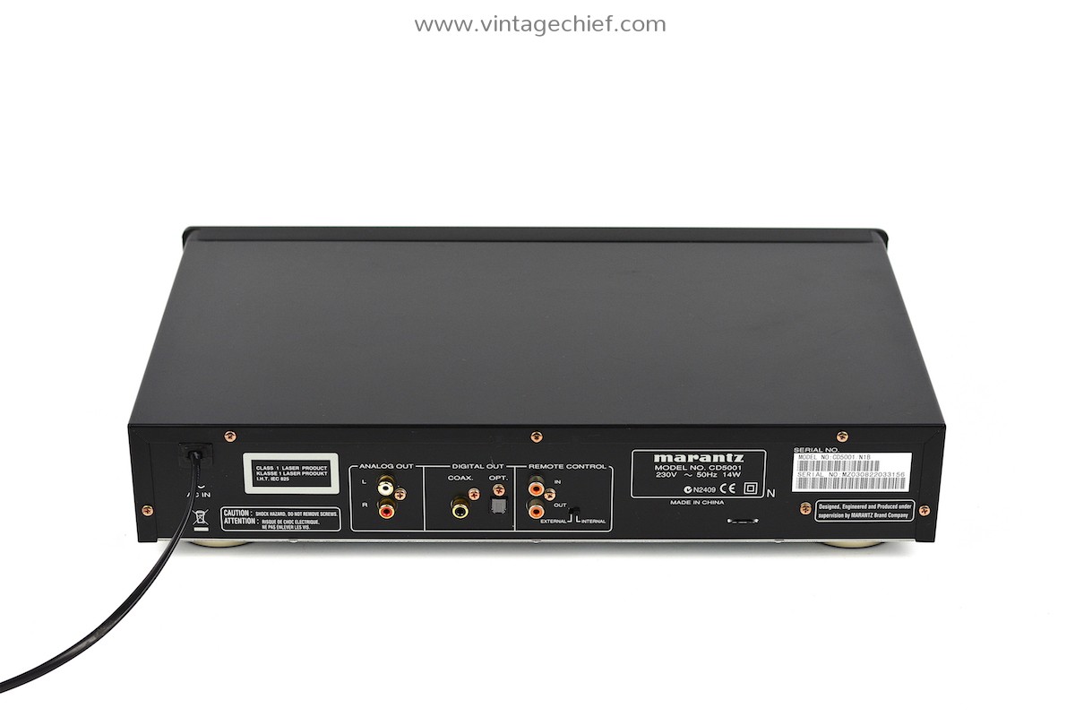 人気新品 Marantz CD5001 CD Player + Marantz RC001CD Remote Control アンプ