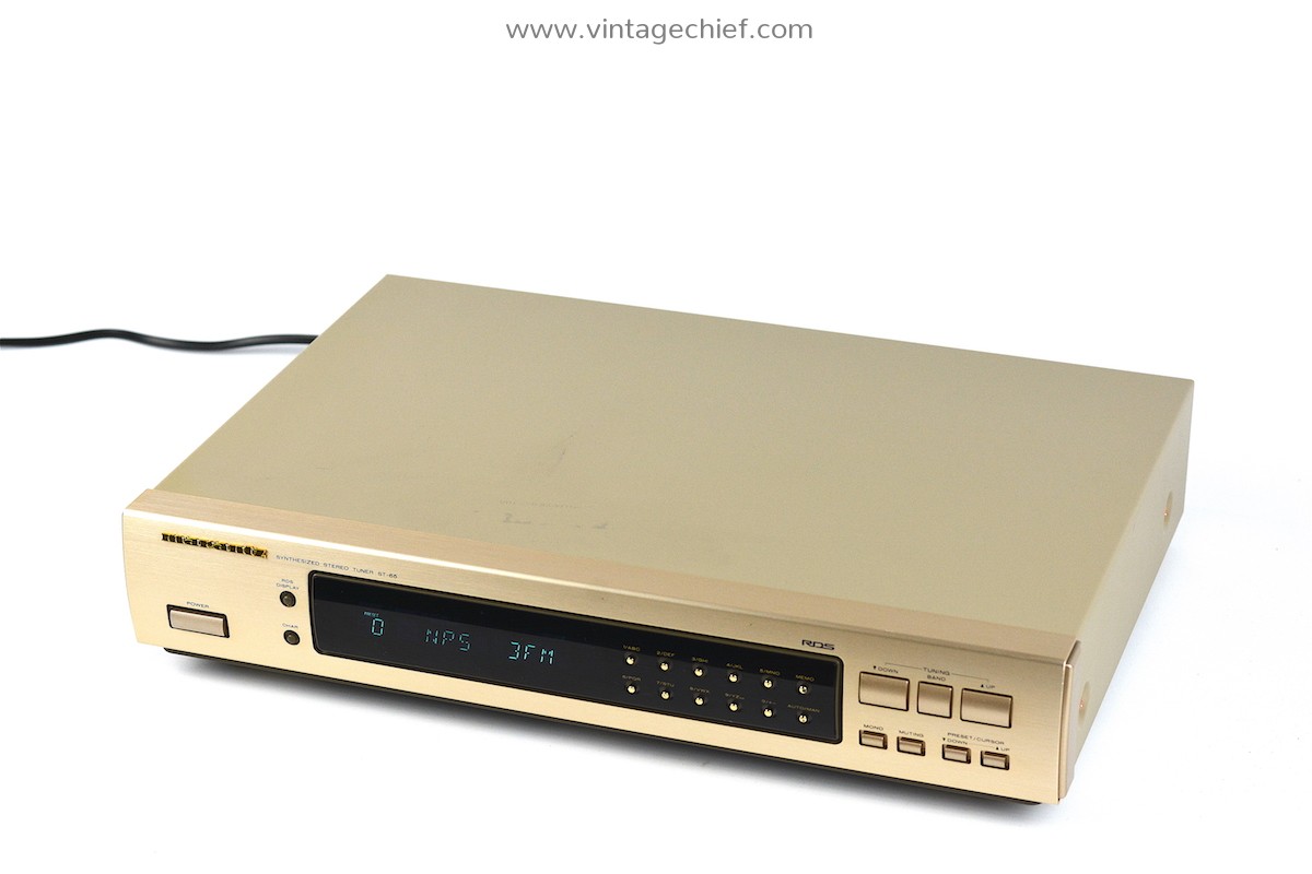 Marantz ST-65 FM AM RDS Tuner | Champagne | Radio | Presets