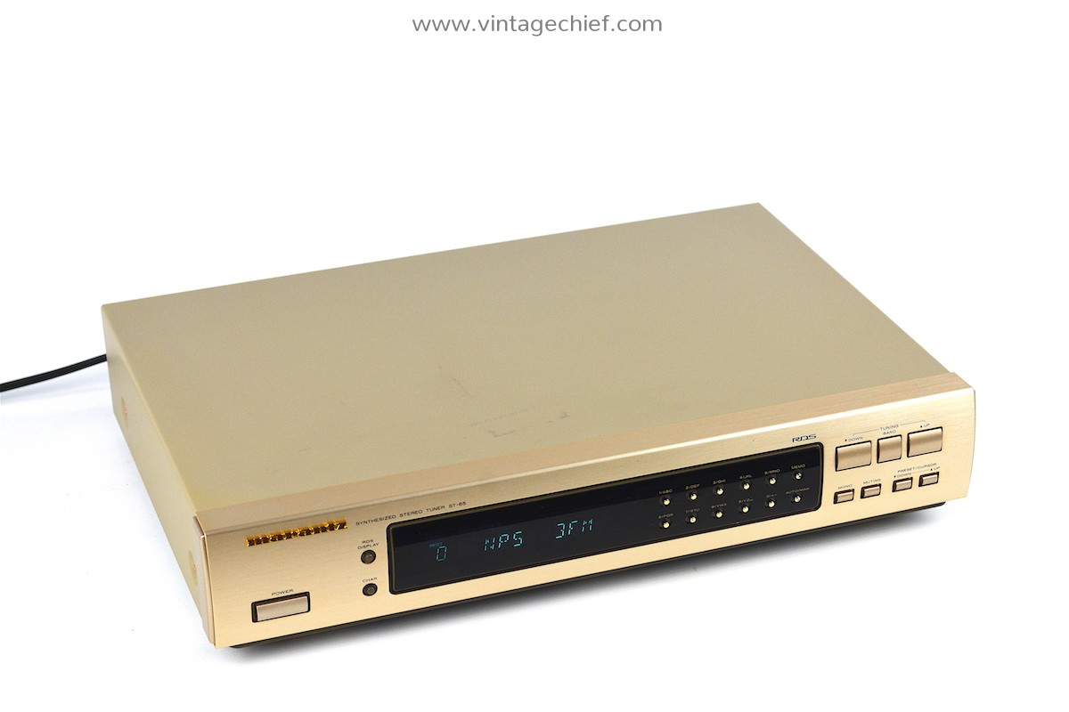 Marantz ST-65 FM AM RDS Tuner | Champagne | Radio | Presets