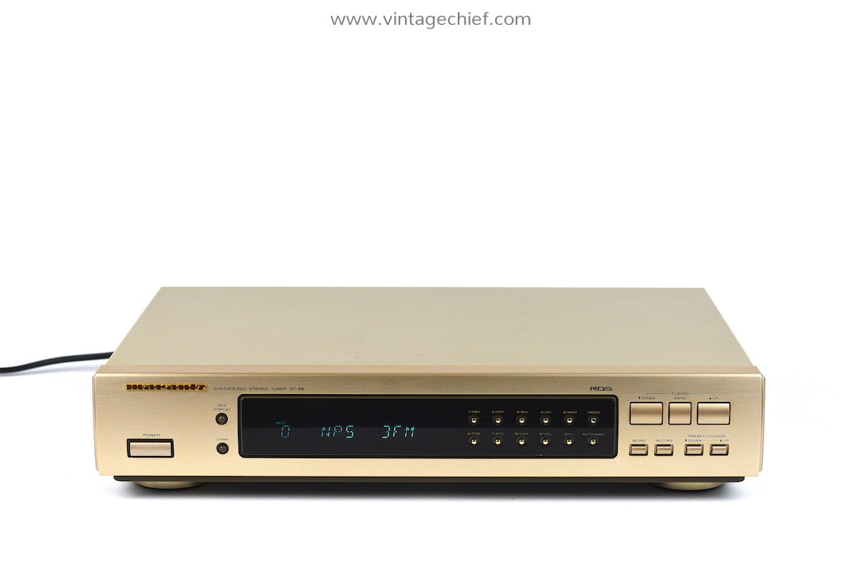 Marantz ST-65 FM AM RDS Tuner | Champagne | Radio | Presets