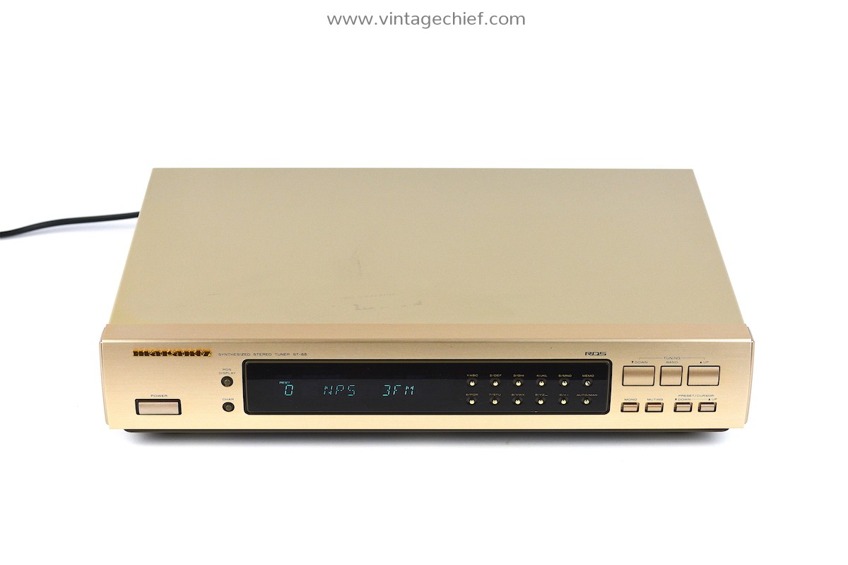 Marantz ST-65 FM AM RDS Tuner | Champagne | Radio | Presets